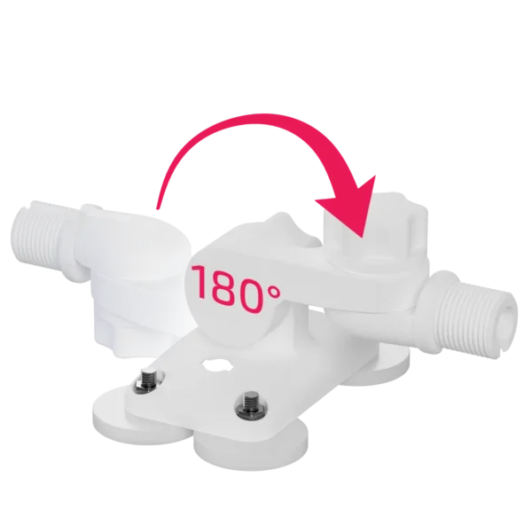 Magnet Antennefuß 3D-Kippgelenk 2x180° Nylon – Bild 8