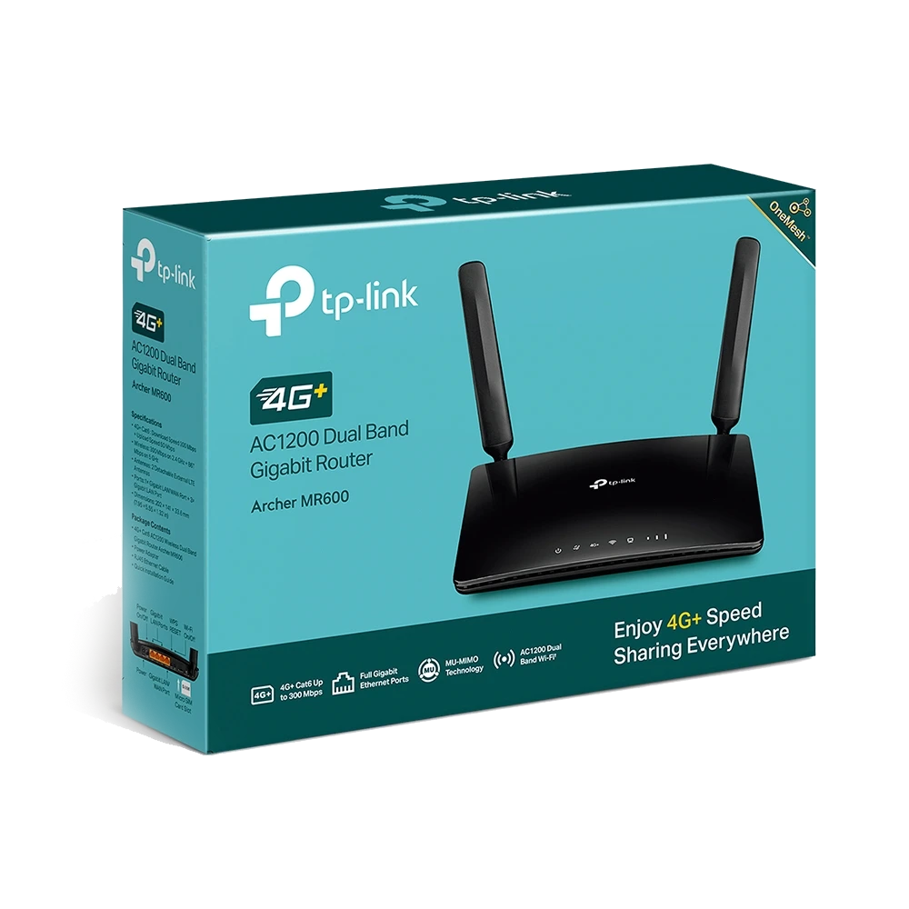 Mobilfunk-Router 4G+ Cat6 Wireless Dual Band Gigabit Router MR600 – Bild 4