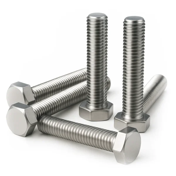 4x Sechskantschraube Edelstahl M6x120mm Ersatz für DQ5G-QUAD Antennehalter – Bild 4