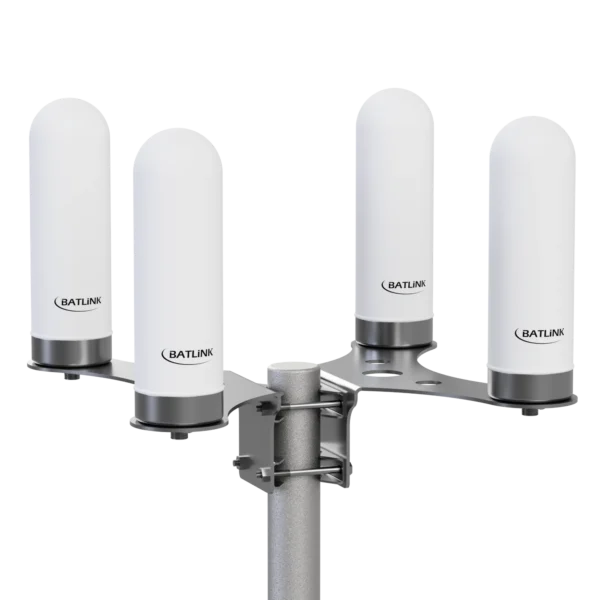 4x MAO5GV1 Mobilfunkantennen 4G 5G & QUAD-Halterung MDQV1-SET