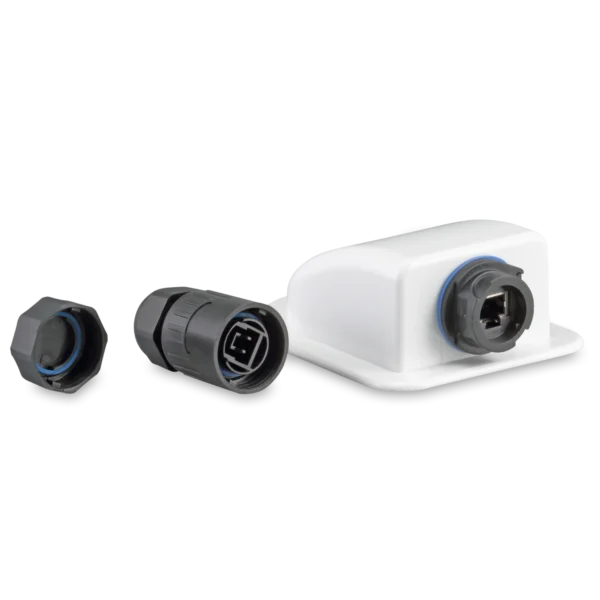 BATLINK NKAD68 Outdoor LAN-Steckverbindung mit RJ45 Buchse – IP68 – Bajonettanschluss – Bild 2